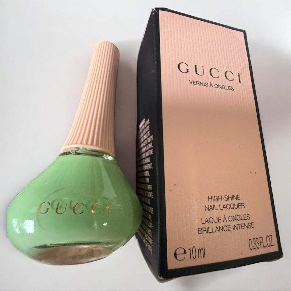 GUCCI Nail Polish – Miriam Mint 719 –ULTRA RARE /Discontinued –Perfect Condition